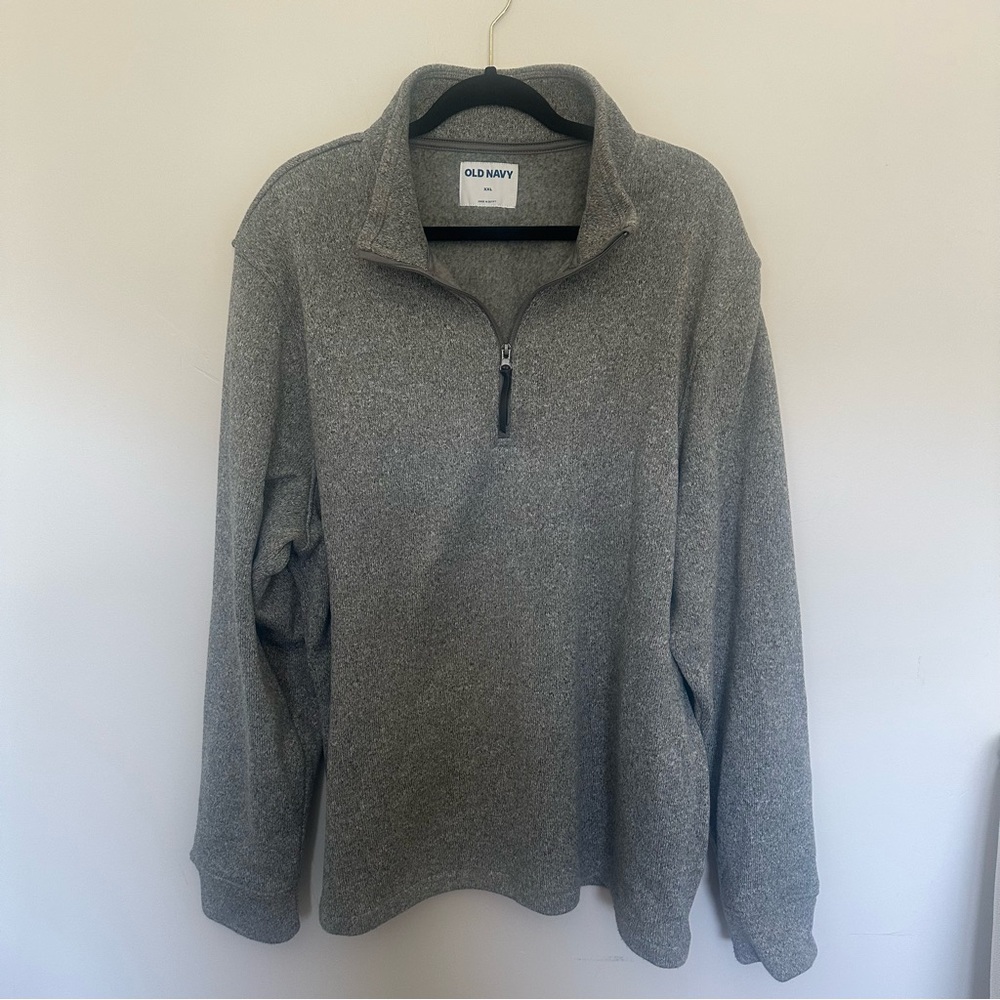 Old Navy xxl men’s big/tall 1/4 zip sweater